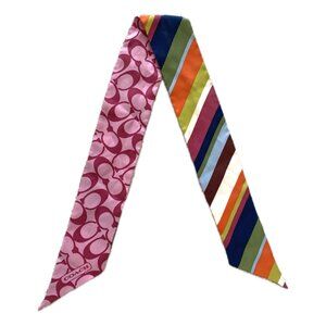 Coach Silk Scarf Twilly